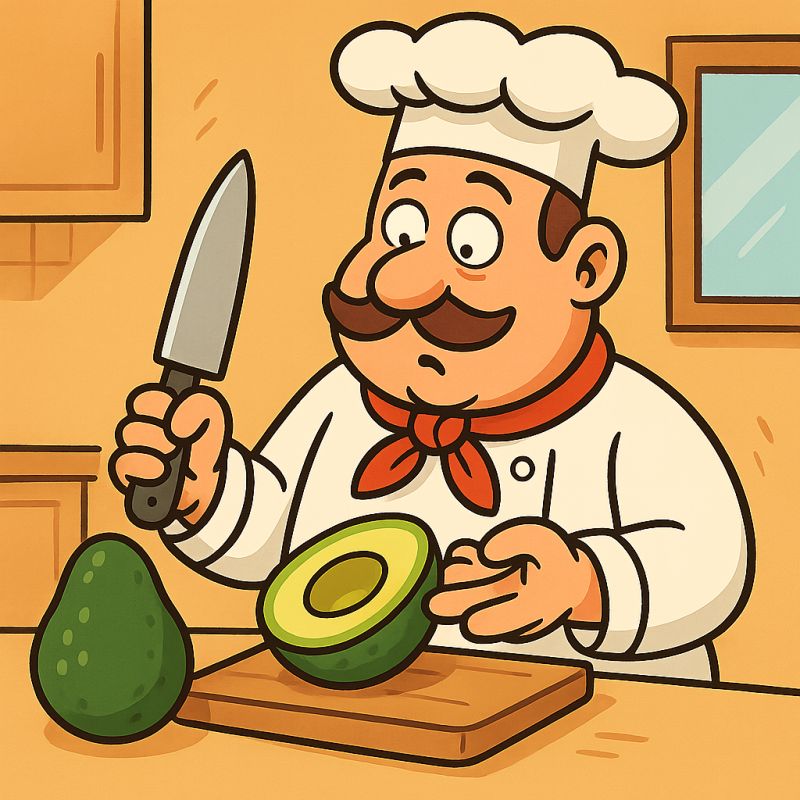 The Enigmatic Existence of the Invisible Avocado Seed