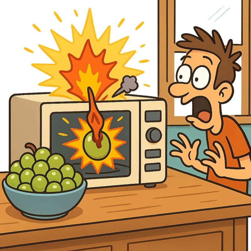 Why Grapes and Microwaves Don’t Mix: The Explosive Truth