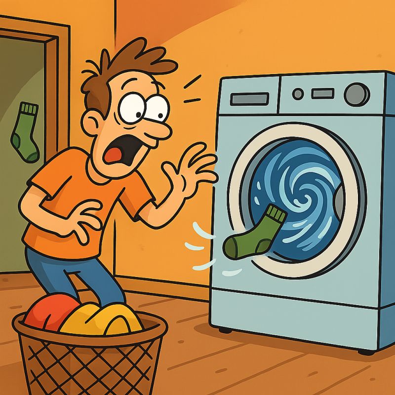Why Socks Disappear in the Laundry: The Hidden Tsunami Theory