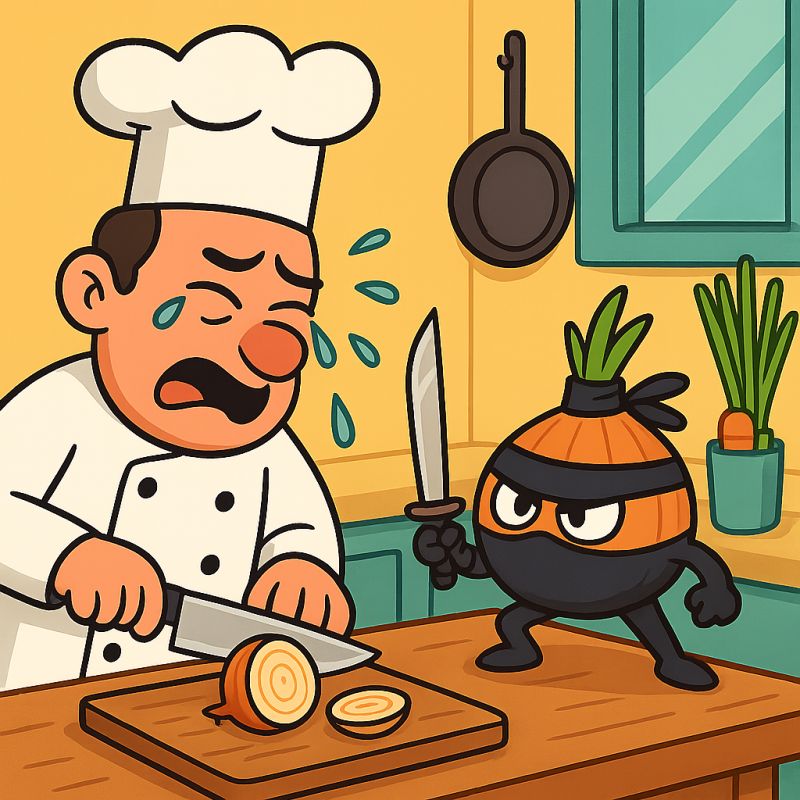 The Tear-Jerking Truth About Onions: A Warrior's Weapon in Every Kitchen