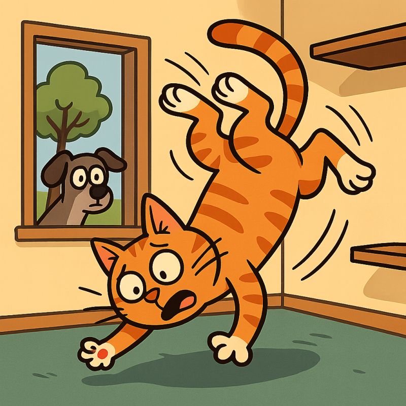 Why Do Cats Always Land on Their Feet Unless They Forget to Try?