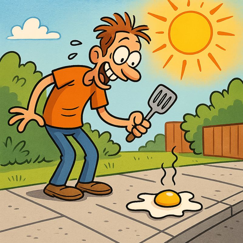 Can You Cook an Egg on a Sidewalk? Hilarious Truths You Never Expected
