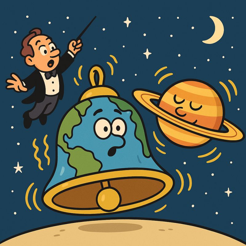 Why Do Planets Ring Like a Bell...