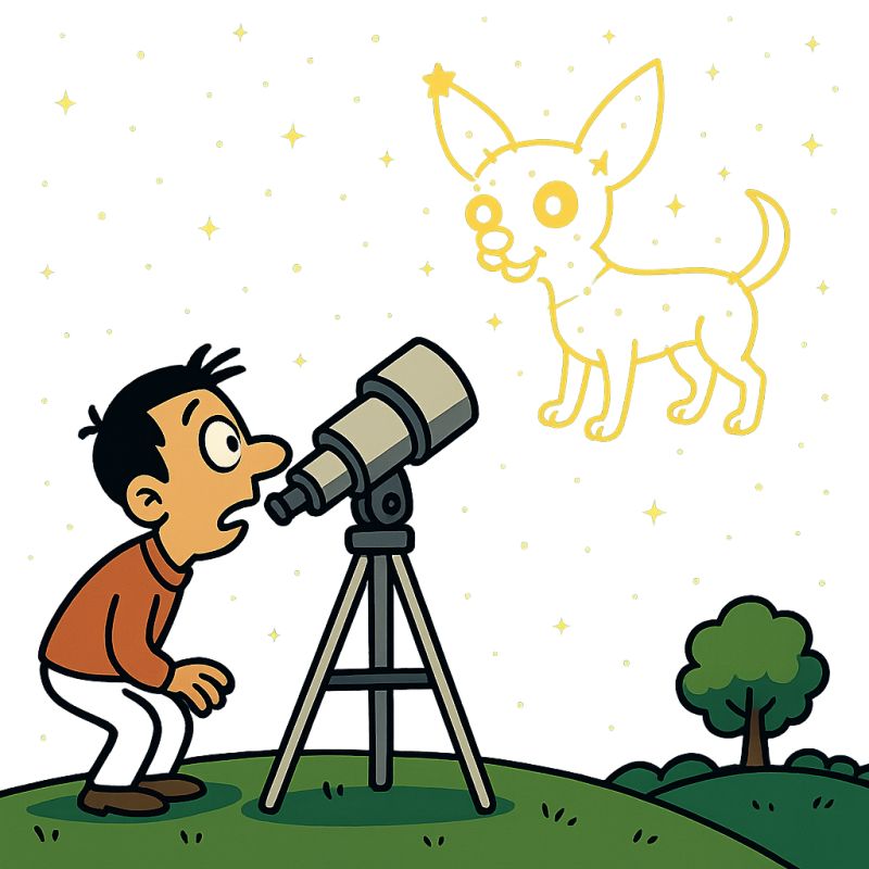 What is the Space Chihuahua Constellation and Its Peculiar Origin