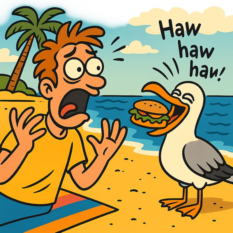 Why Do Seagulls Laugh When You're Not Looking? The Unexpected Beachfront Mystery