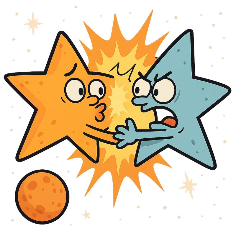 What Happens When Two Stars Get Too Cozy and Explode?