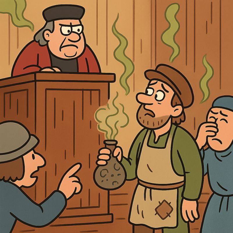 Why Did Germany Hold Trials for Stinkbomb Makers in the 15th Century?