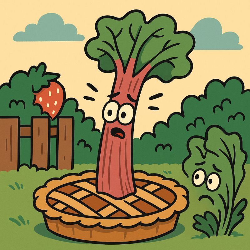 The Riddles of Rhubarb: The Vegetable That Masquerades as a Fruit