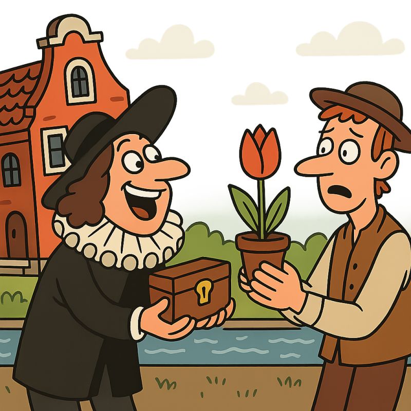 Why Did Tulip Mania Nearly Destroy the Dutch Economy — and Who Actually Traded Their House for a Single Tulip?