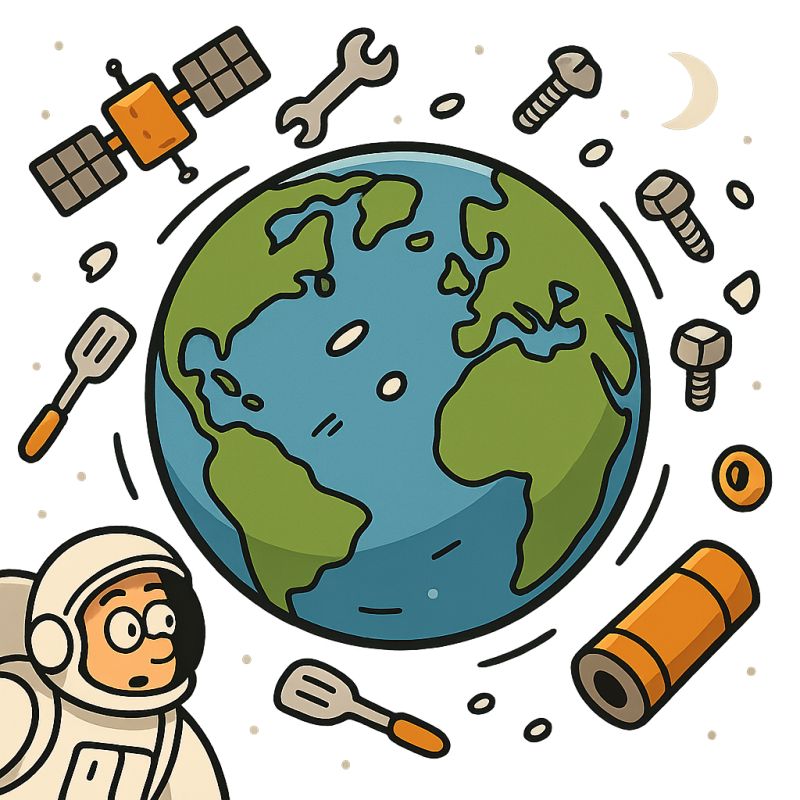 Why Is There So Much Space Junk Around Earth and What Happens If It Hits Us? (Space Debris Explained)