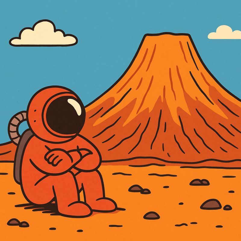 Why Is Olympus Mons the Tallest Volcano in the Solar System—and Why Doesn’t It Erupt All Over Mars?