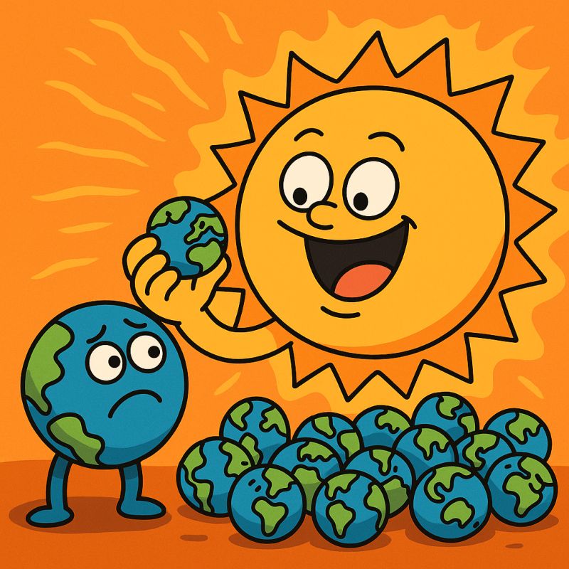 How Many Earths Can Fit Inside the Sun — And Why the Sun Is the Universe’s Ultimate Storage Trick