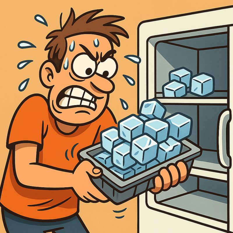 Why Do Ice Cubes Stick Together in the Freezer – and Can You Unstick Them Without Breaking a Nail?