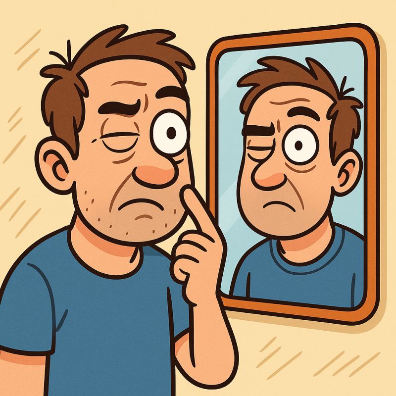 Why Do Humans Blink Asymmetrically — and How Does Your Brain Decide Which Eye to Blink First?
