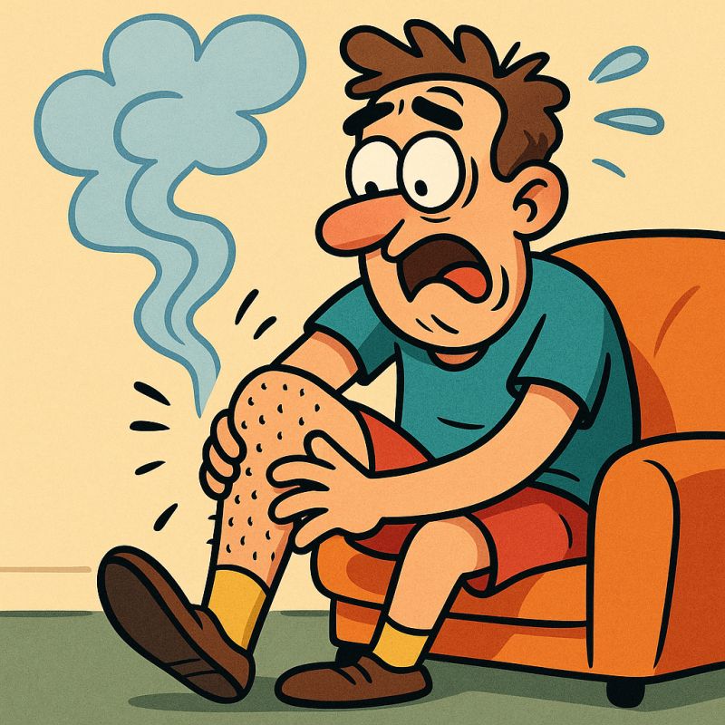 Why Do Humans Get Goosebumps on Shins—Even When Not Cold? The Hilarious Reason Behind Shin-Bumps