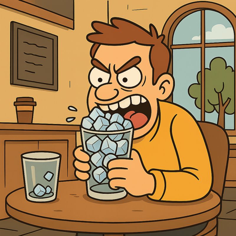 Why Do Humans Get the Urge to Chew Ice Cubes – And What Does It Really Mean For Your Brain?