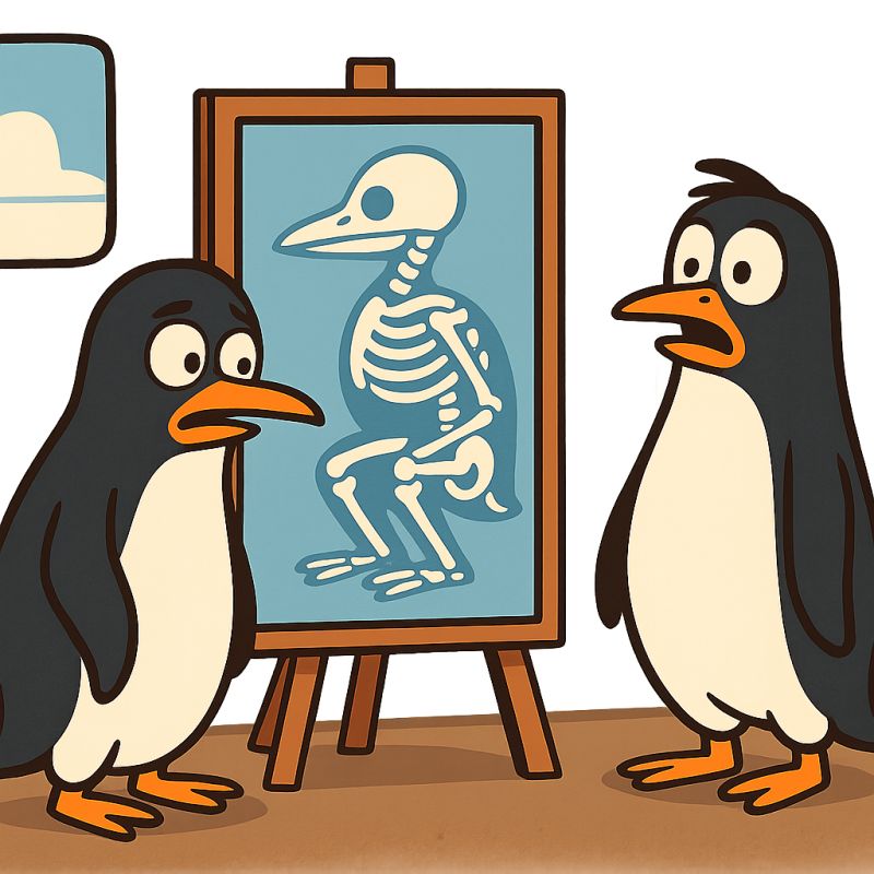 Do Penguins Have Knees: The Antarctic Anatomy Mystery Finally Exposed