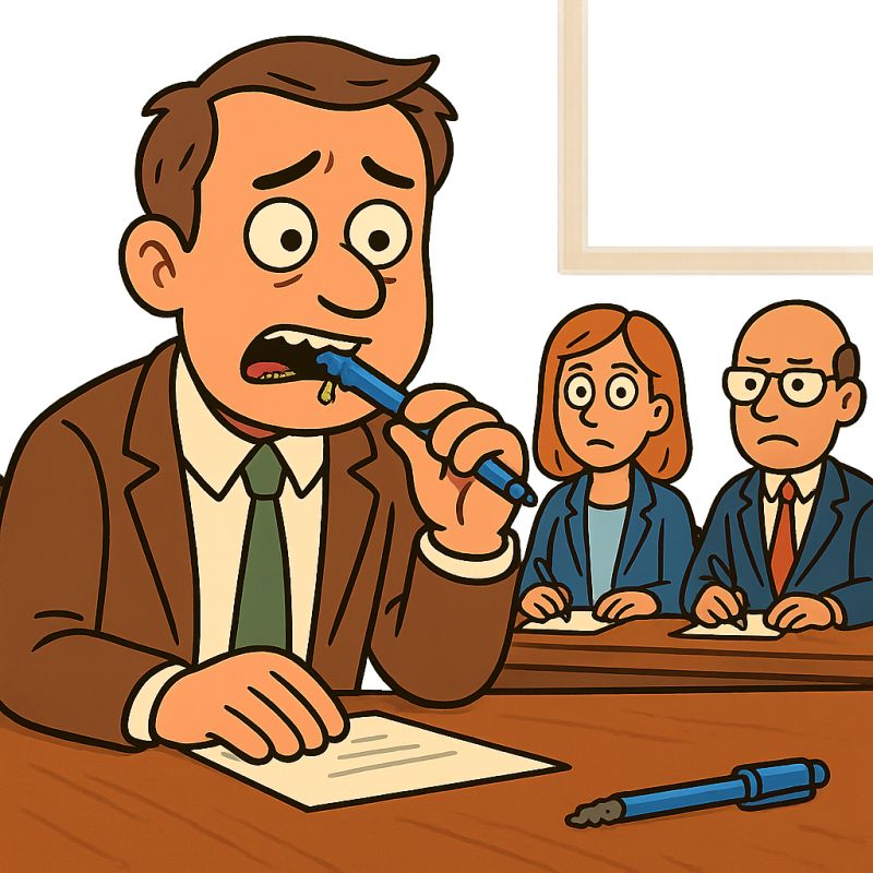 Why Do People Chew on Pens So Much—And Why They Always Appear in Important Meetings