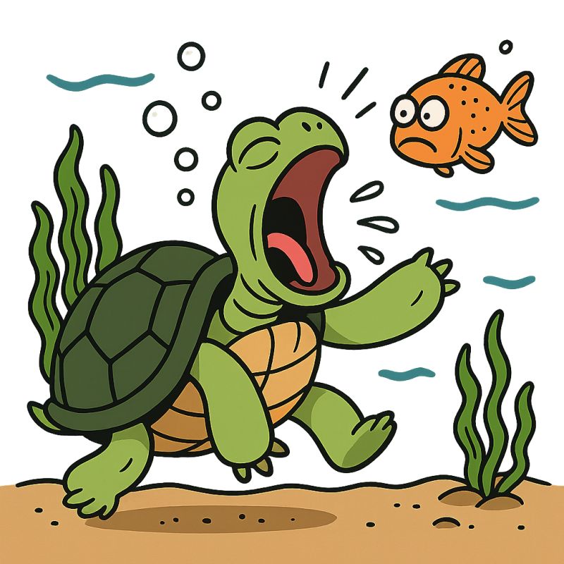 Why Do Turtles Yawn Underwater and What Does It Mean for Their Survival?