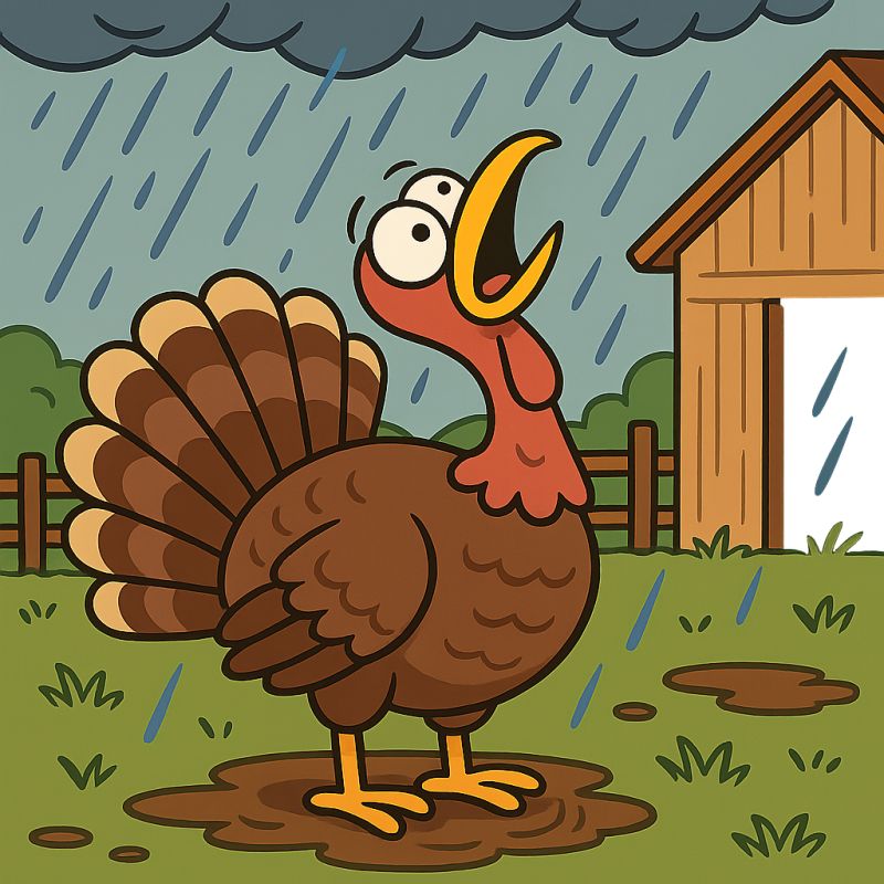 Why Do Turkeys Drown in the Rain — Uncovering the Truth Behind Clueless Bird Myths
